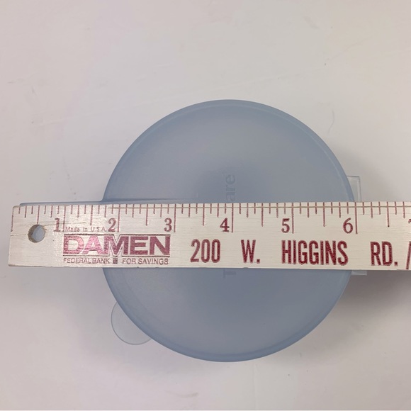 Tupperware ”Forget me not” Blue Onion Keeper - Picture 5 of 9